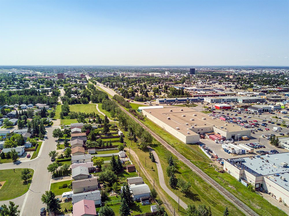 Residential Land Survey Grande Prairie